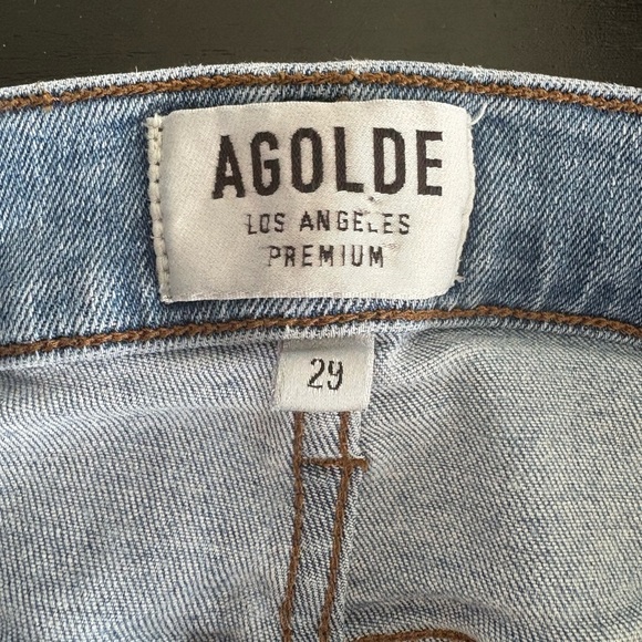 Agolde Sophie High Rise Jeans Size 29 - Picture 6 of 8